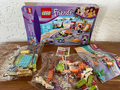 NewOpen Box Lego Friends 41099 Heartlake Skate Park 199 pc