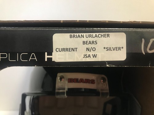 Brian Urlacher Signed Riddell Helmet - Chicago Bears : JSA COA - Picture 7 of 7