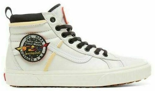 Vans SK8 Zanba Mid Mens New w/Tags White w/Gray/Red Accents Sneakers - Size 13 Zahba Mid Shoe en Black / White | Vans CA main image 4