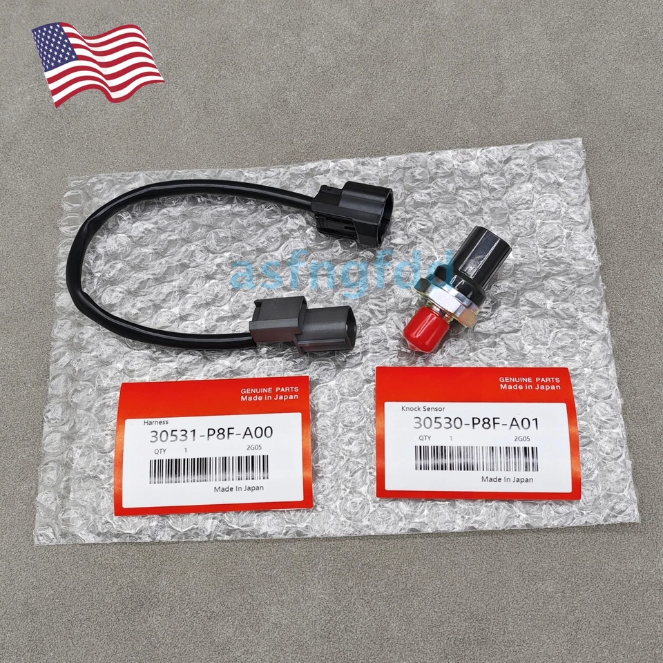 NUEVO sensor de golpe y arnés para Honda Accord Pilot Acura CL MDX 30531-P8F-A00 Foto 4 de 4