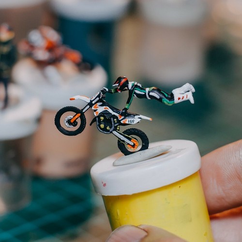 Motocross Moto Trail Dirt Bike Rider #1 