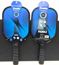 2 Franklin Pickleball Resist Aluminum 7.75"x16" blue paddle 52946 USA Approved