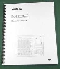 Yamaha MD8 Owner's Manual: 115 Pages & Protective Covers!