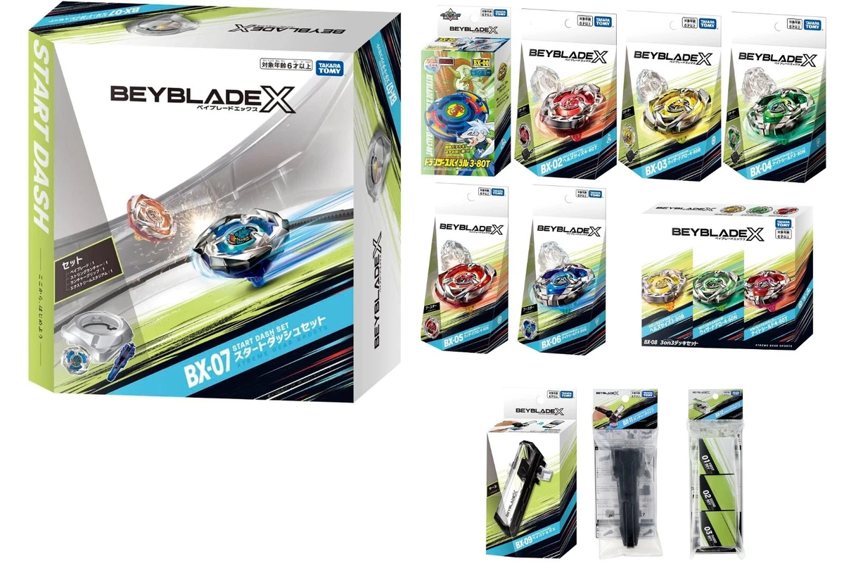 TAKARA TOMY BEYBLADE X BX-07 START DASH SET Stadium Other Blades