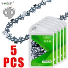 5-PCS 20 INCH Chainsaw Chain Blade 3/8" .050" Gauge 72DL For Stihl Husqvarna