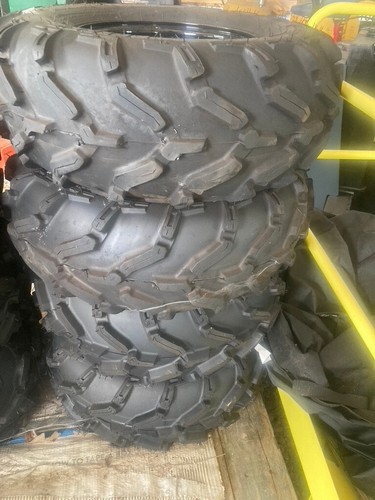 Polaris Rear Tire, 26x11R12, on rim, whell and tire New - Picture 3 of 4