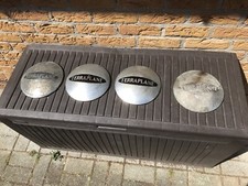 Set Of 4 Terraplane Hudson Hornet  Jetliner Hub Caps ~ Vintage Car Wheel Trims