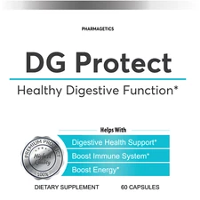 DG Protect - Overall Digestive Health Support Supplement - 60 Capsules Genuine