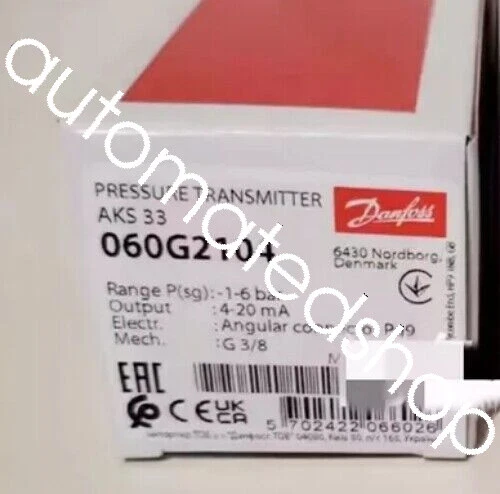 1PC NEW DANFOSS AKS33 060G2104 Pressure Transmitter Shipping DHL or FedEX - Picture 1 of 1