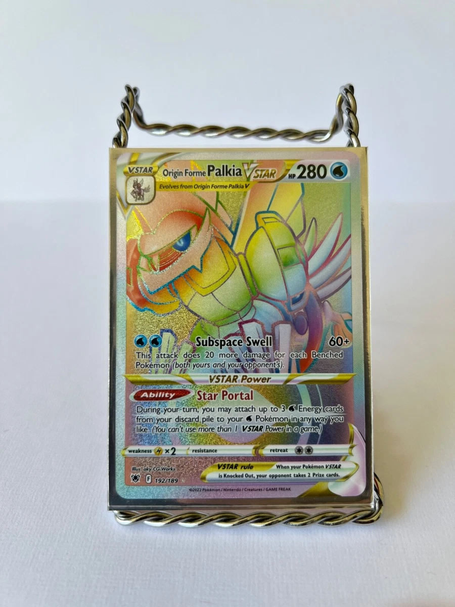 Carta Pokémon Palkia Forma Origem V-astro Rainbow - Ee10