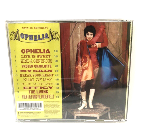 Ophelia CD Natalie Merchant 1998 VTG Electra NEW In Package - Picture 2 of 2