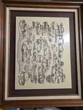 1978 Corvette “The First All-American Sports Car” Bryan Etched Resin Plaque...