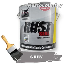 KBS RustSeal GREY 4 Litre Rust Seal Paint Rust Preventive Coating
