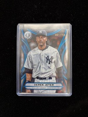 2025 Topps Tribute Derek Jeter Blue 061/150 NY Yankees #2