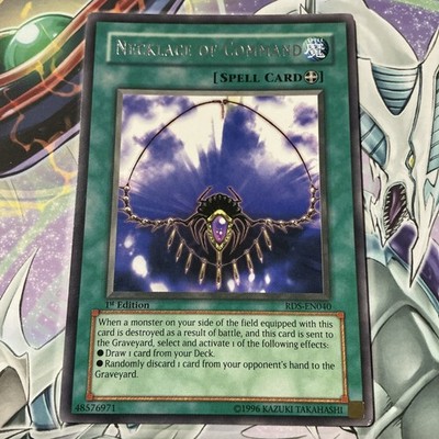 1st Edition Rise of Destiny #RDS-EN040 Necklace of Command LP