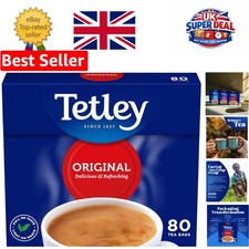 Gourmet  Black Tea Bags - 80 Teabags - Rainforest Certified Quality 0.06 per strip