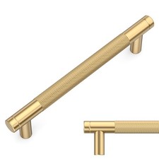 Amerdeco 10 Pack Champagne Bronze Cabinet Pulls 5"