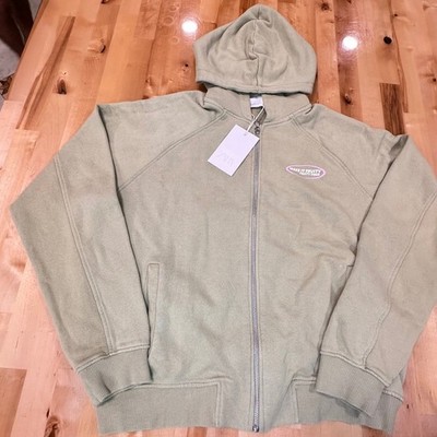 Zara Zip Up Hoodie Kids Size 13-14 Sage Green New With Tags Fruity Vibes Graphic