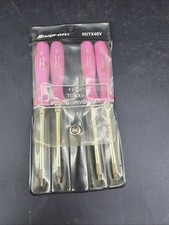 Snap On Sdtx40v Pink Violet Torx Screwdriver Set T8 T10 T15 T20 Mini 4 Piece