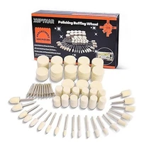 100PCS Polishing Buffing Wheel for Dremel Polishing Kit, Polishing Wheel for Dre