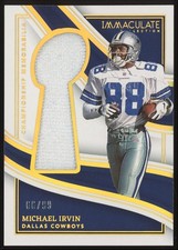 Michael Irvin Cards, Rookie Cards and Autographed Memorabilia Guide 22
