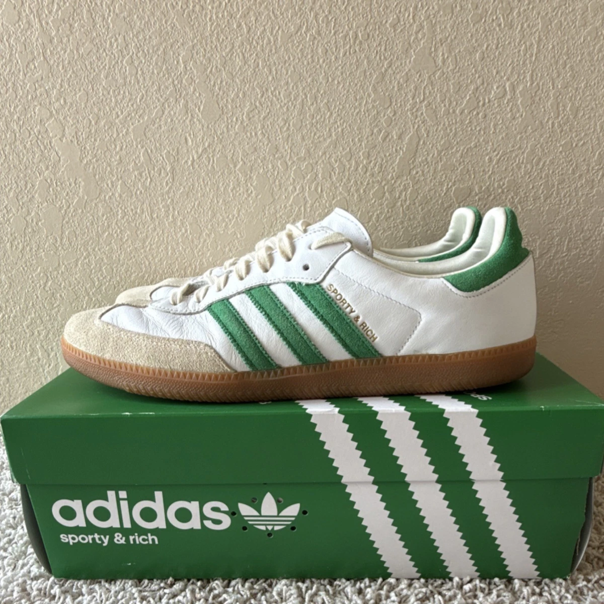 adidas gazelle silver green womens Samba main image 0