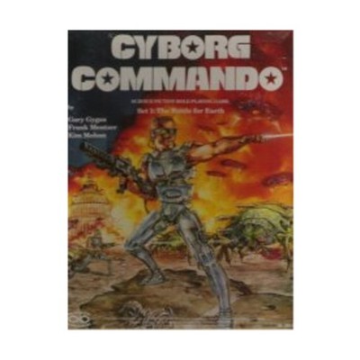 Gary Gygax & New Infinities Sci-Fi RPG Cyborg Commando VG+/EX