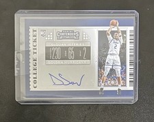 2019-20 Panini Contenders Draft Picks - College Ticket DaQuan Jeffries #109