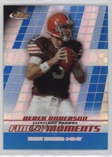 2008 Topps Finest Finest Moments Blue Refractor /299 Derek Anderson #FM-DA z6b