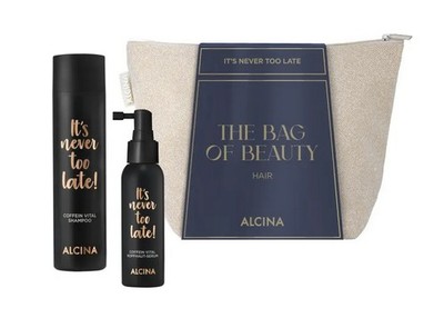 Alcina Its Never too Late Geschenkset Shampoo und Kopfhautserum