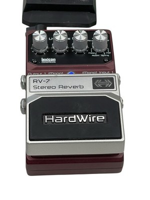 WITHOUT A NET SHOP 様 Digitech HardWire R DigiTech HardWire RV-7 Stereo Reverb Guitar Pedal Lexicon Vintage