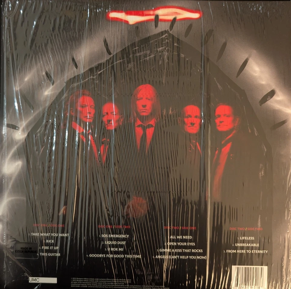 Def Leppard Diamond Star Halos Vinyl Record VG+/VG+ 180G 2022 - Imagem 2 de 2