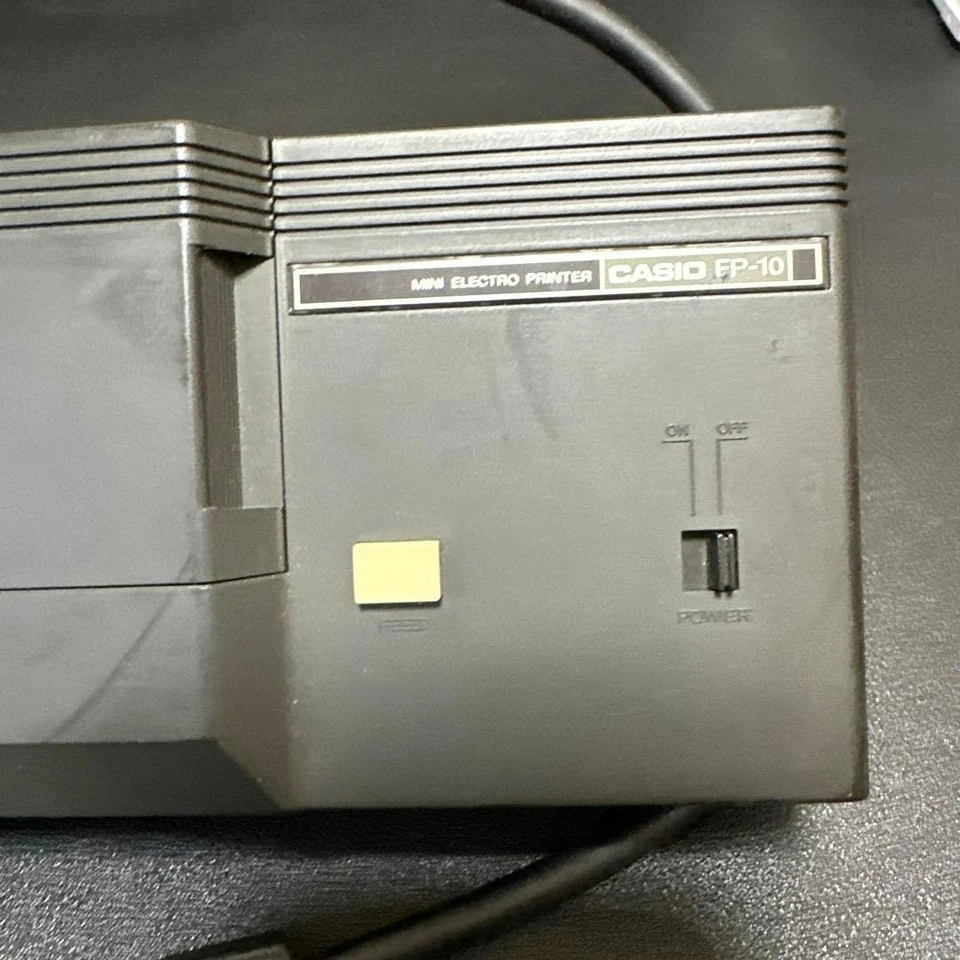 Junk Casio Mini Electro Printer FP-10 for Casio Pocket Computer Series Japan - Image 2 of 4