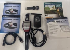 Garmin Forerunner 305 GPS Enabled Trainer Watch Heart Rate Monitor With Charger