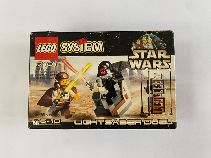 Lego 7101 Star Wars Lightsaber Duel Retire Set, New