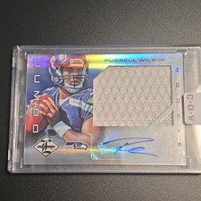 Russell Wilson Card in 2014 Bowman Baseball 5