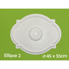 Polystyrene Ceiling Rose 40-70cm Lightweight Decorative Medallion for Chandelier