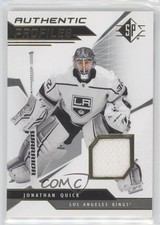 2018-19 SP Authentic Profiles Materials Jonathan Quick #AP-JQ 01qm