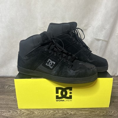 Dc Work Crew Cure Work Men's Soft Toe Slip-resistant Work High Black - 10.5 W