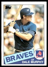 Dale Murphy 1985 Topps #320 Atlanta Braves MLB READ FREE SHIPPING AutographDen
