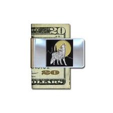 Stainless Steel with Pewter Emblem Money Clips - Choose Your Style