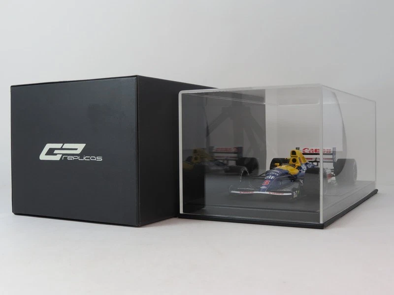 GP Replicas Williams Renault FW14B Mansell WC 1992 winner British 1/18 GP050C - Immagine 4 di 4