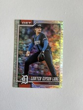 2026 Topps Series 1 Celebration - Sawyer Gipson-Long #108 Opening Day Foil