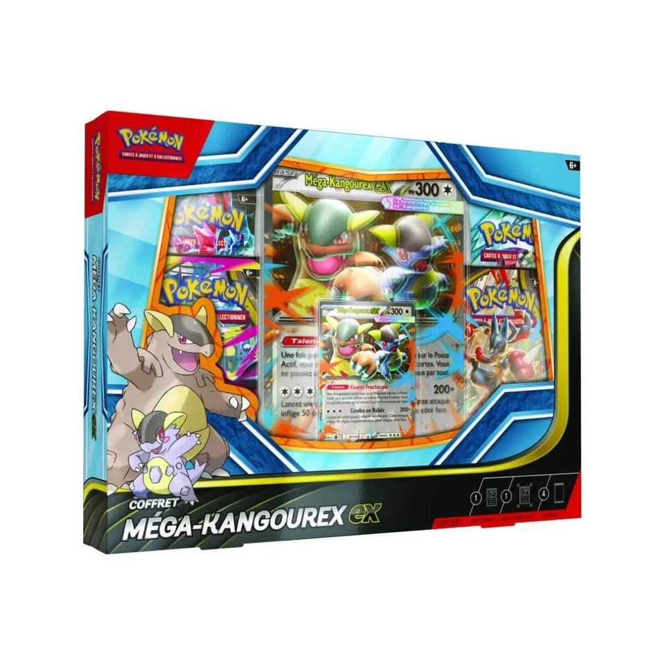 Pokémon TCG Mega Kangaskhan EX Boîte (FR)
