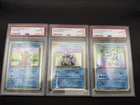 PSA 10 - Squirtle Wartortle Blastoise 001-003 Classic Pokemon partial sequential