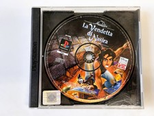 Aladdin La Vendetta di Nasira PS1 Sony Playstation 1 PAL ITA DISNEY ORIGINALE