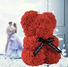 Artificial Flowers  Rose Bear 20 Cm Valentine's Day Birthday Gift Mother's Day