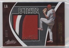 2021 Panini Absolute Patch 73/99 Jaime Barria #PAT-JB Patch 0or4