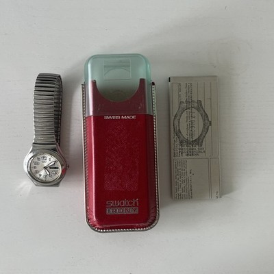 Swatch Irony ''Cool Days'' YGS716G Vintage 1999 Stahl AKKU NEU Full Set