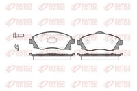 Bremsbelagsatz Scheibenbremse Remsa 0774.02 FüR Corsa X01 Opel Combo Tour Meriva